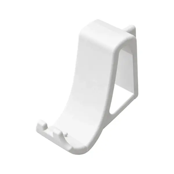 Soporte para mando PS5 · Compatible con SKADIS — pieza individual blanca, vista de estudio