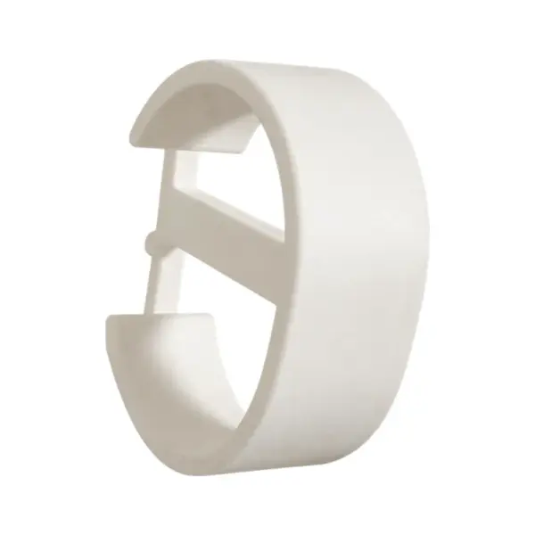 Soporte para reloj · Compatible con SKADIS — pieza individual blanca, vista de estudio